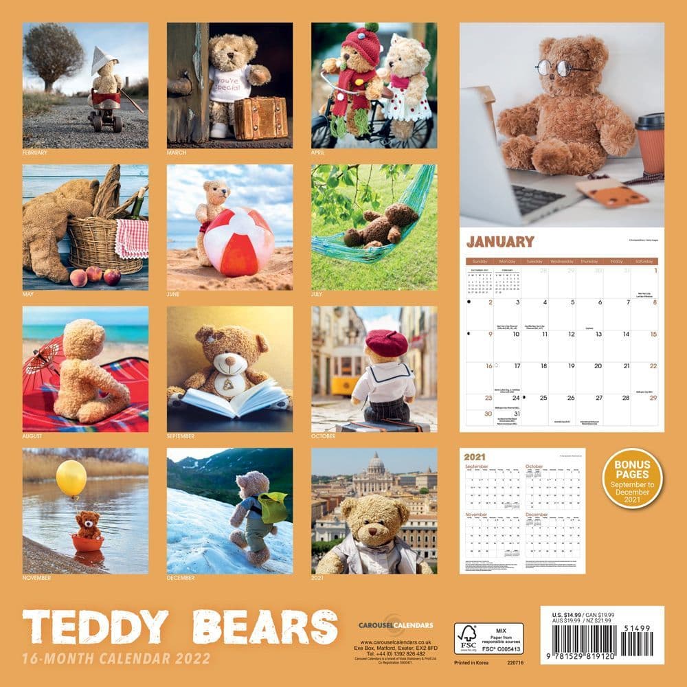 Kalender 2022 Tedi - Kalender April