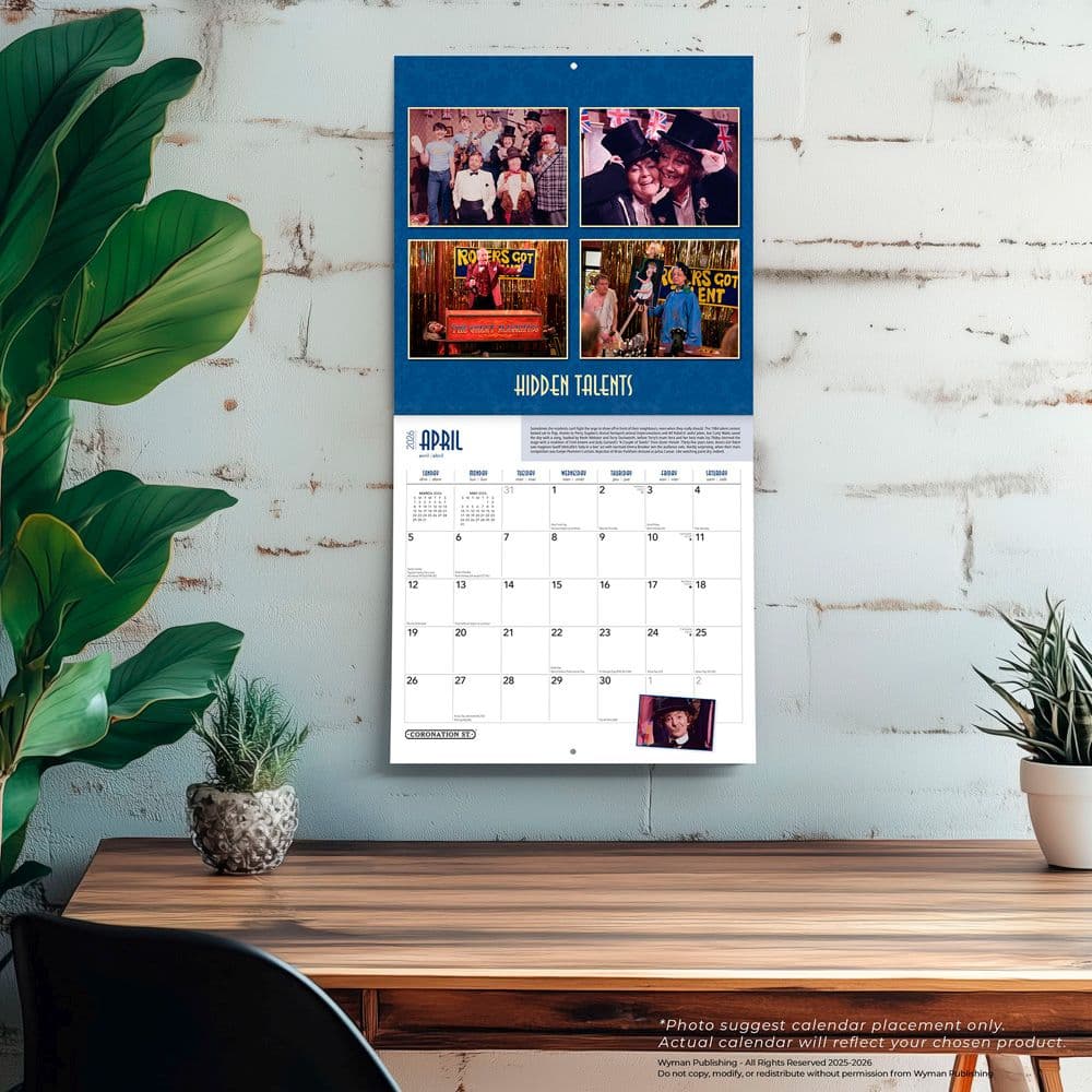 Coronation Street 2026 Wall Calendar Fourth Alternate Image
