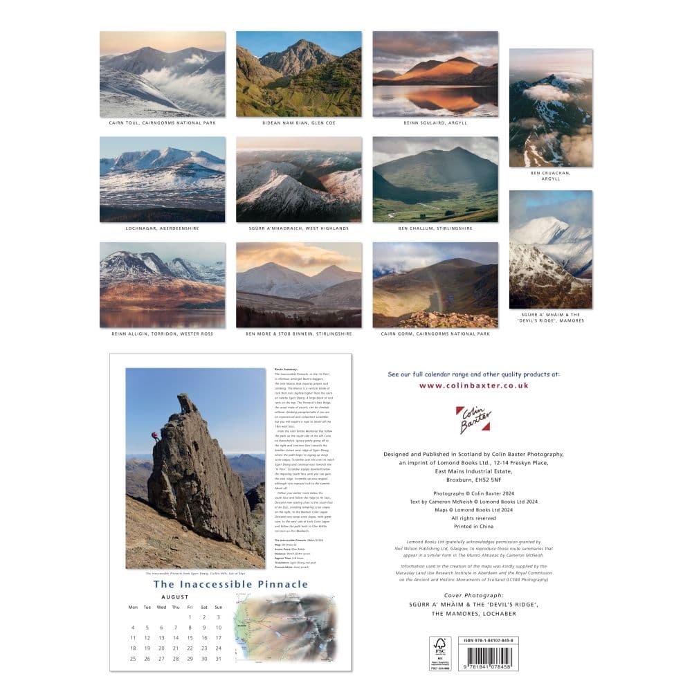 Munros Large 2025 Wall Calendar First Alternate Image width="1000" height="1000"