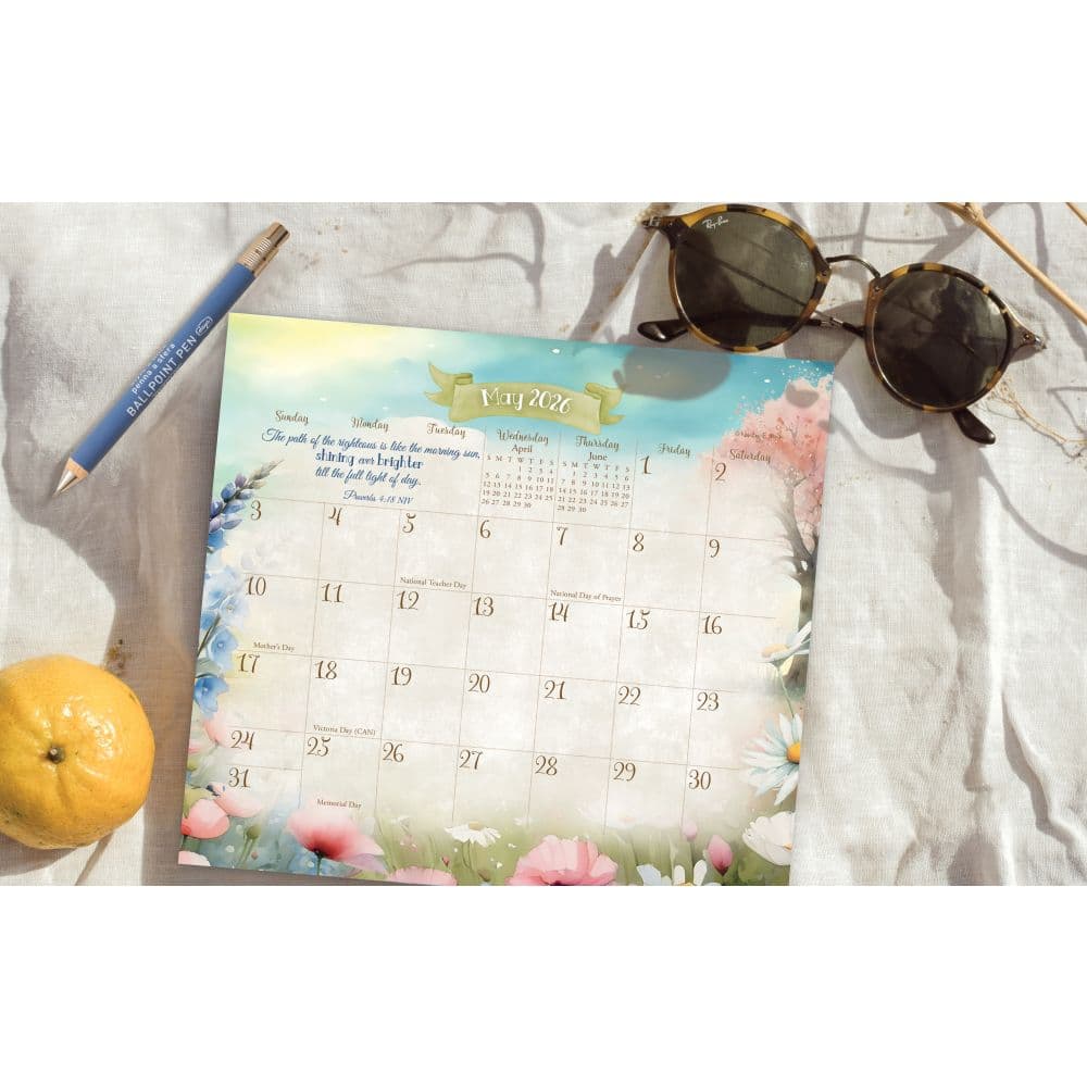 Faithful Heart and Home by Nancy Mink 2026 Magnetic Calendar Second Alternate Image
