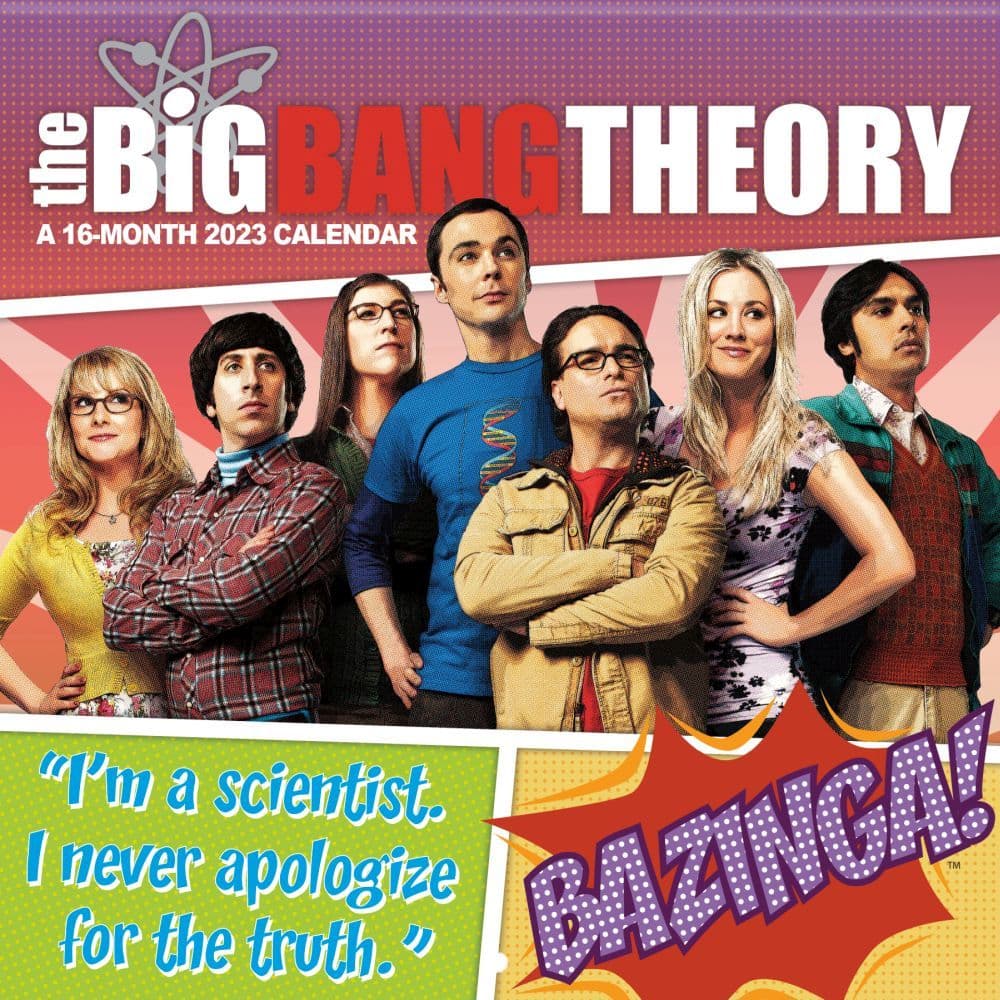 The Big Bang Theory 2023 Wall Calendar