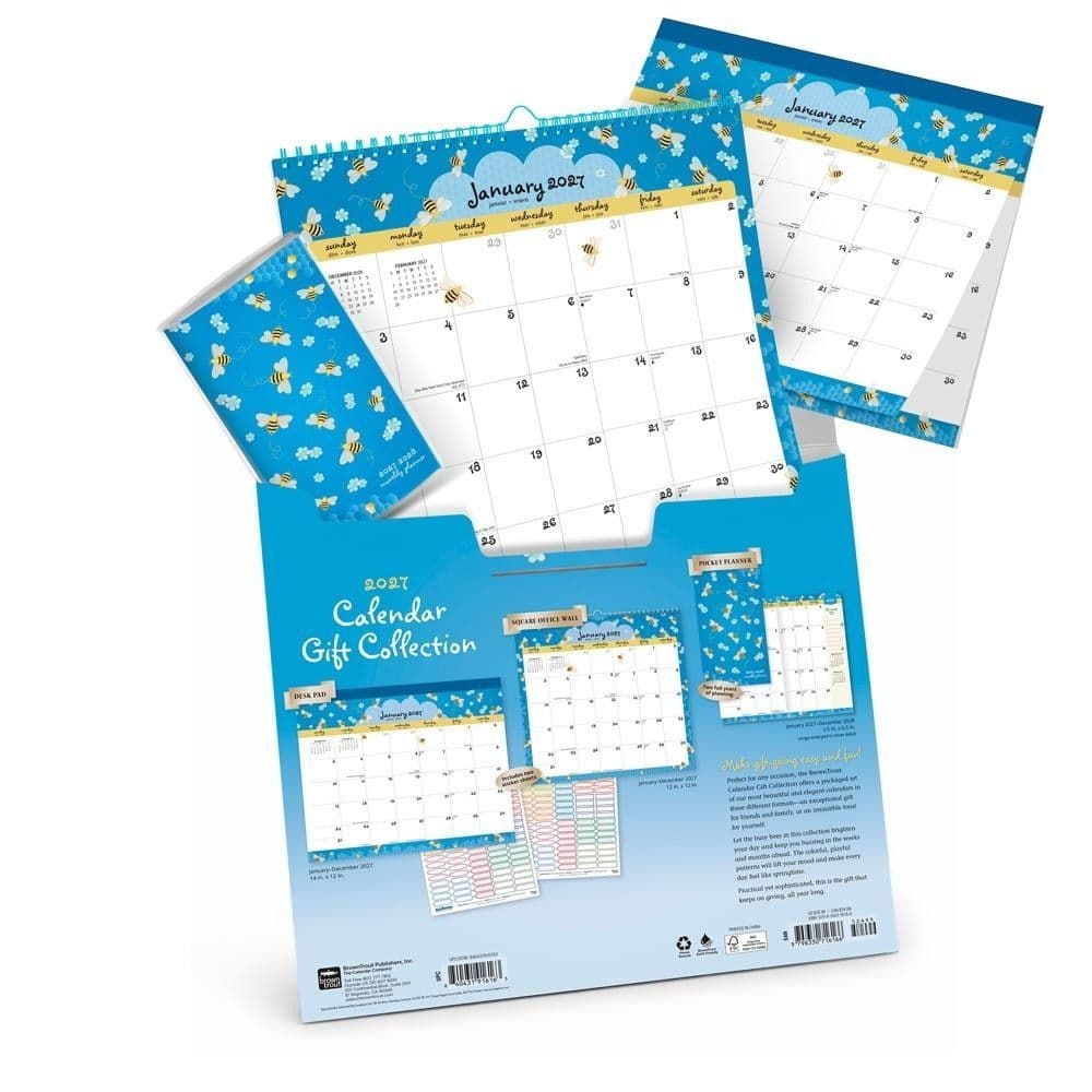 Busy Bees 2027 Calendar Gift Collection Second Alternate Image