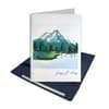 image Quilled Mountain Birthday Card