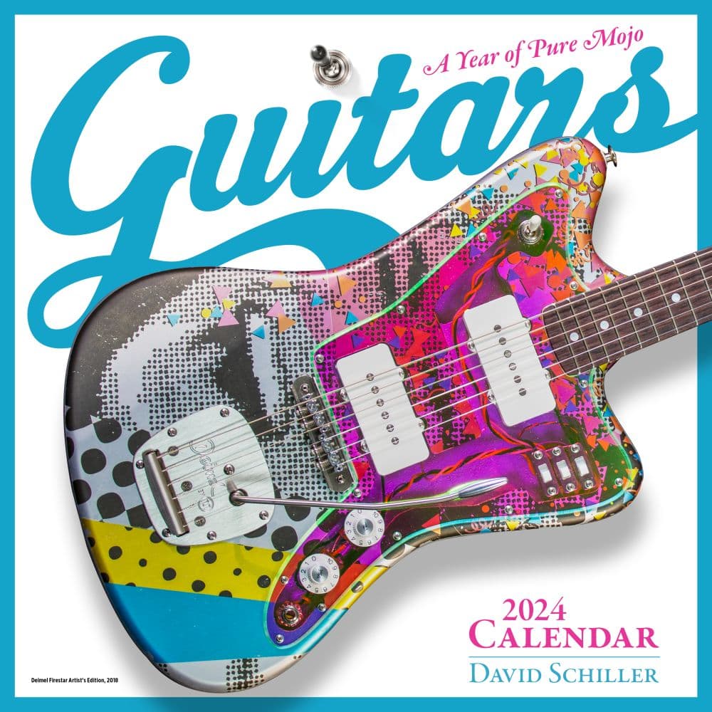 Guitars 2024 Wall Calendar Main Image