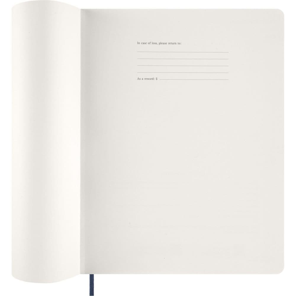 Moleskine Sapphire Blue Soft Cover 2027 Weekly Planner Eleventh Alternate Image