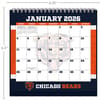image NFL Chicago Bears 2026 Easel Desk Calendar Third alternate Image