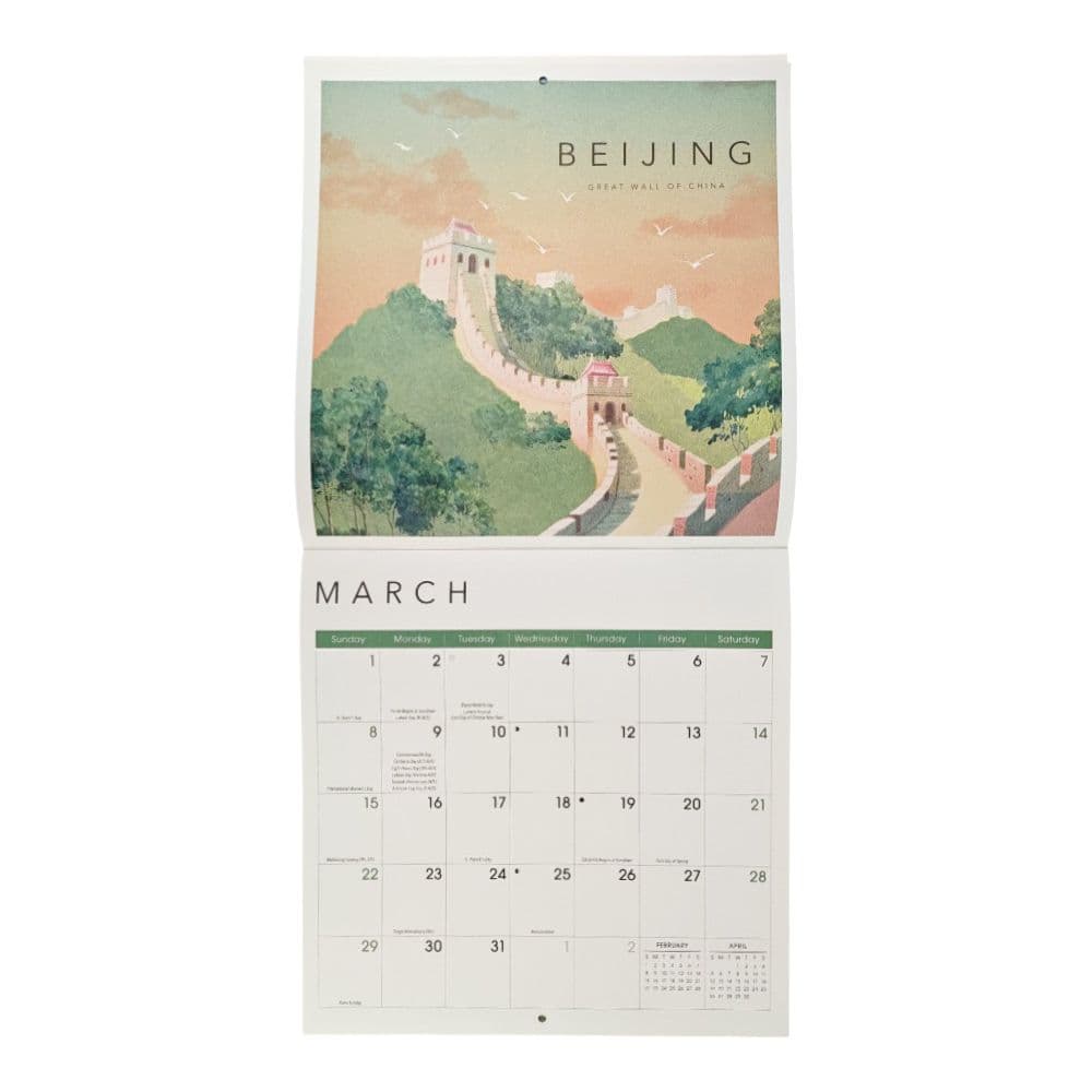 City Chic 2026 Wall Calendar Fifth Alternate Image