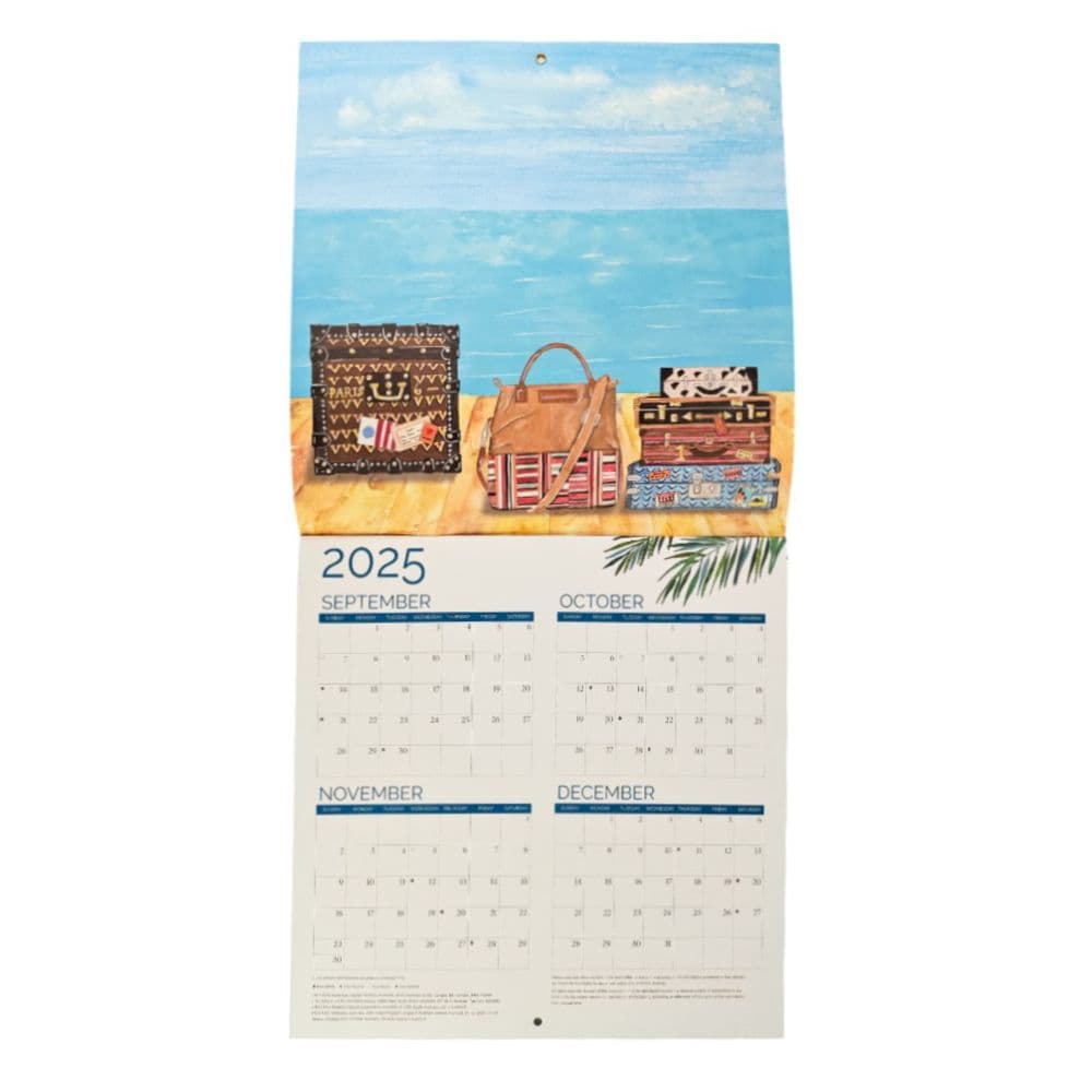 Vacation 2026 Wall Calendar Second Alternate Image