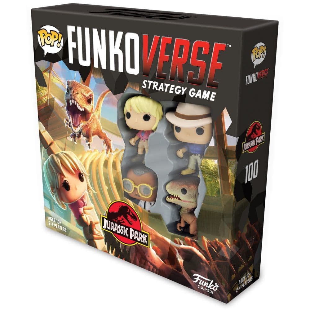Funko POP! Funkoverse: Jurassic Park 100 - Strategy Game Alternate Image 1