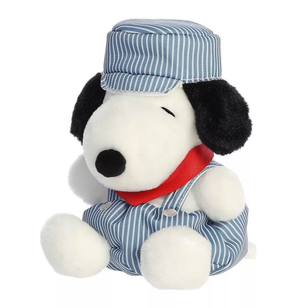 Palm Pals Train Engineer Snoopy 5in Third Alternate Image