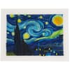 image Van Gogh's Starry Night Inspired Quilled Greeting Card