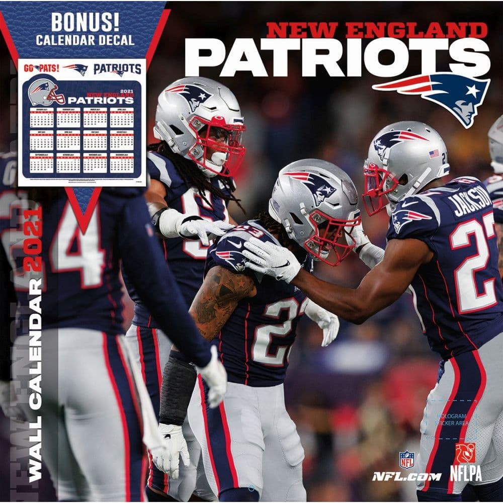 New England Patriots 2021 Calendars | Sports-Calendars.com