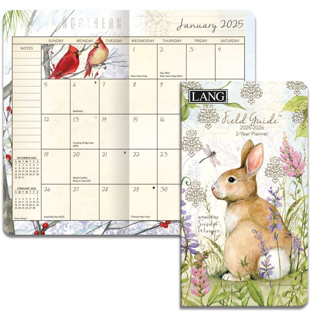 Field Guide 2025 2 Year Pocket Planner by Susan Winget