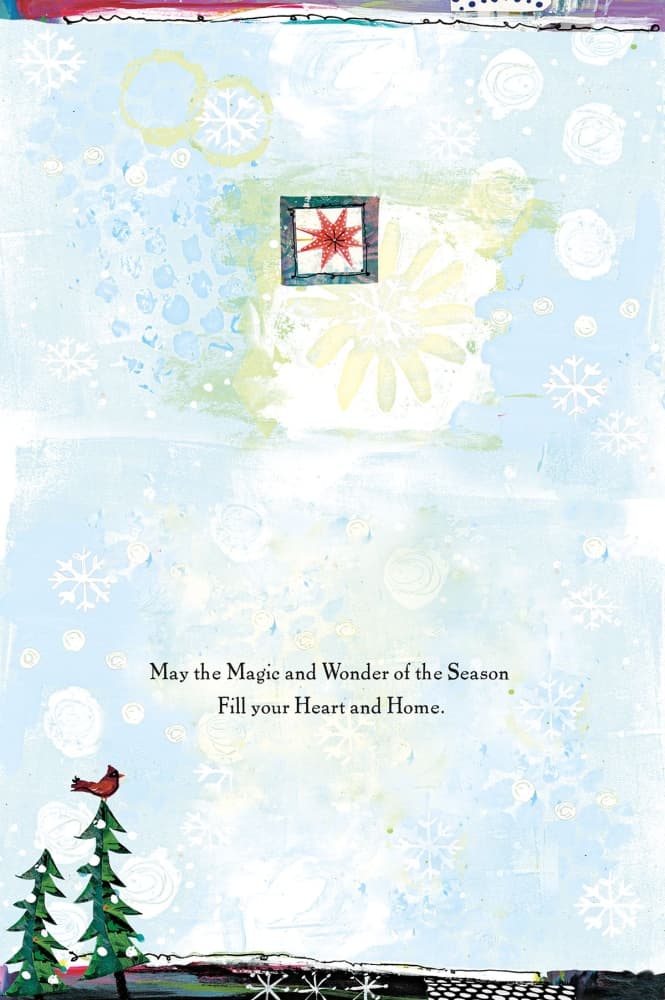 Simple Magic 6 In X 4.5 In Classic Christmas Cards by Lori Siebert Alternate Image 2