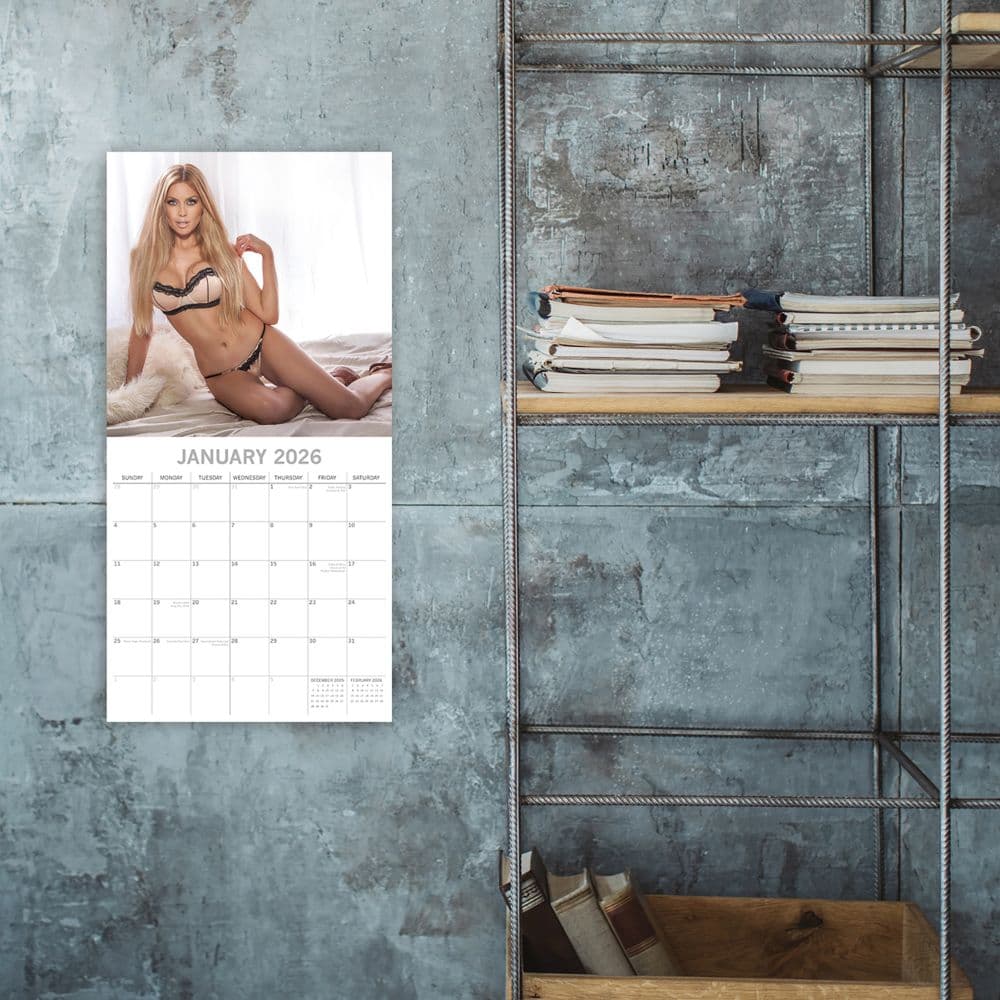 Lingerie 2026 Wall Calendar Second Alternate Image
