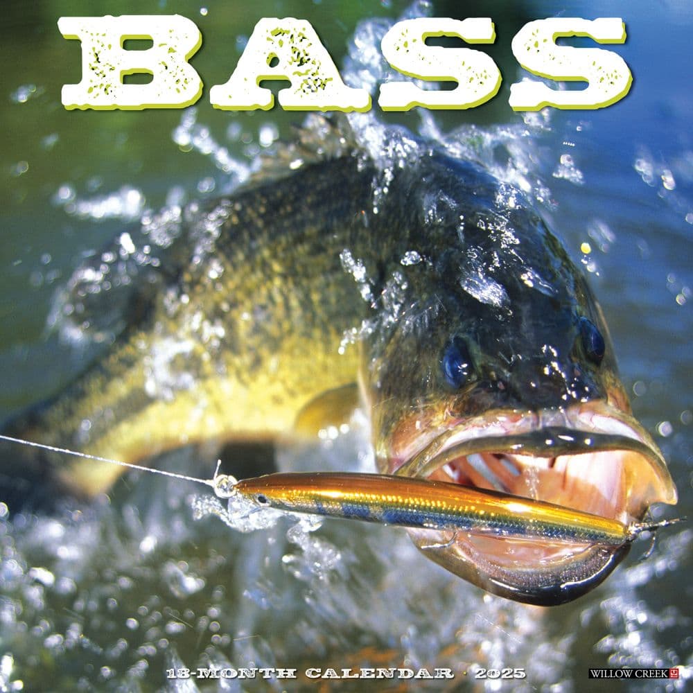 Bass 2025 Wall Calendar