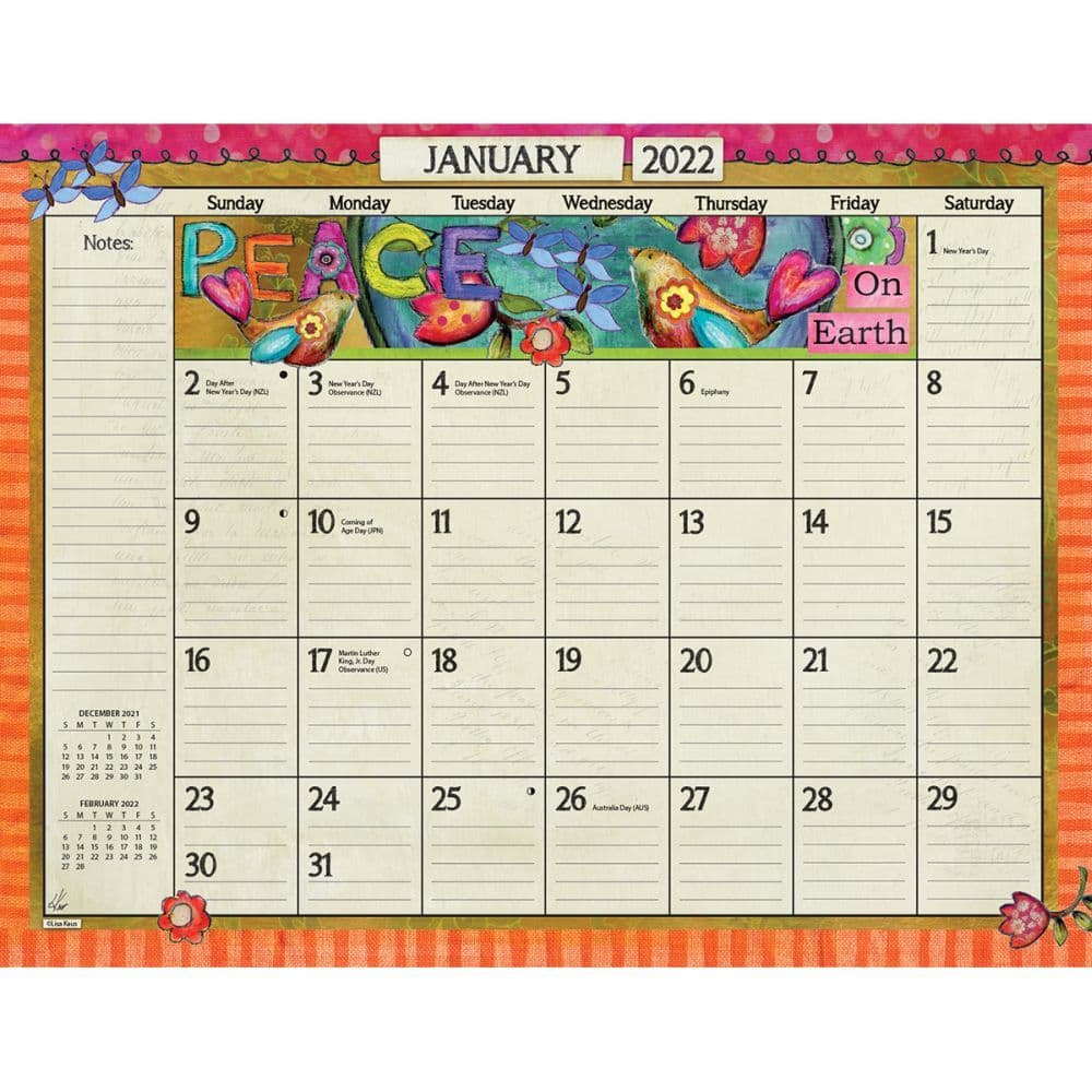 10 Best Desk Pad Calendars 2022