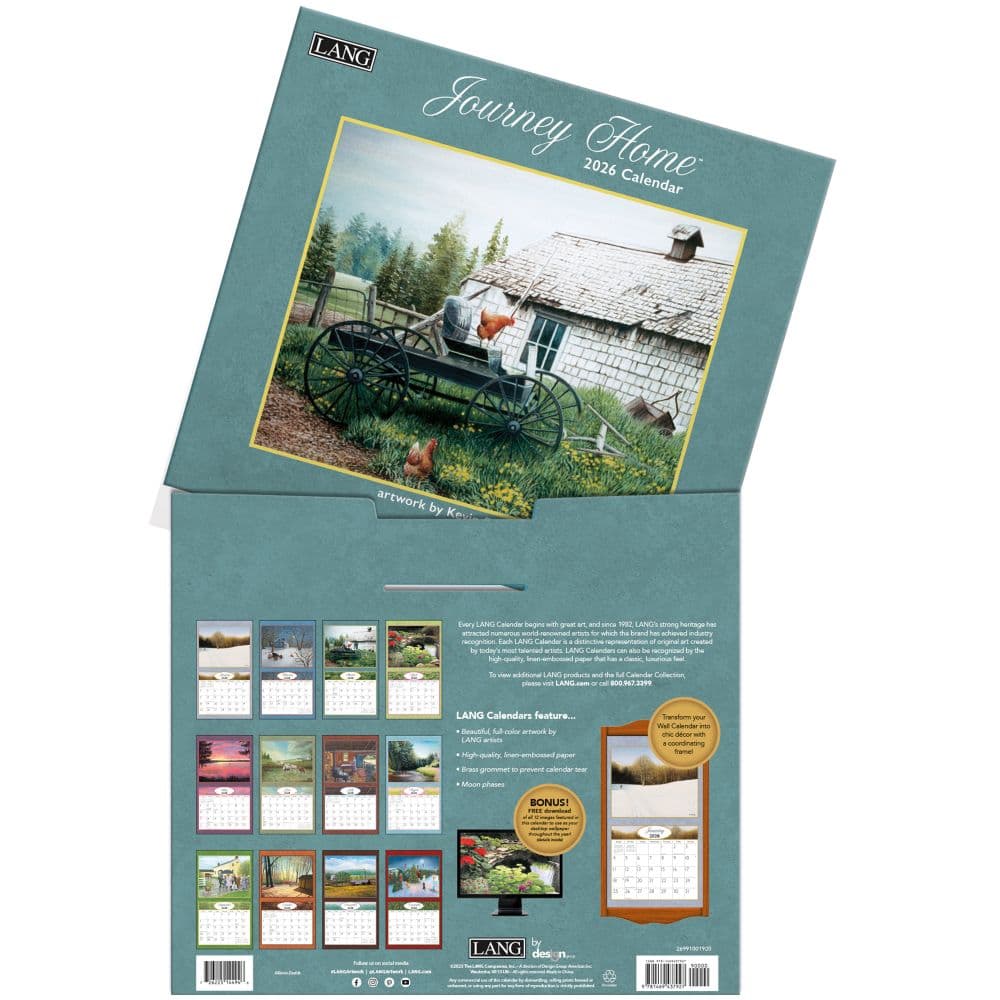 Journey Home 2026 Wall Calendar by Kevin Dodds_ALT3