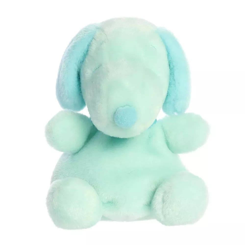 image Palm Pals Snoopy Color Collection Teal 5in Plush Main Product Image