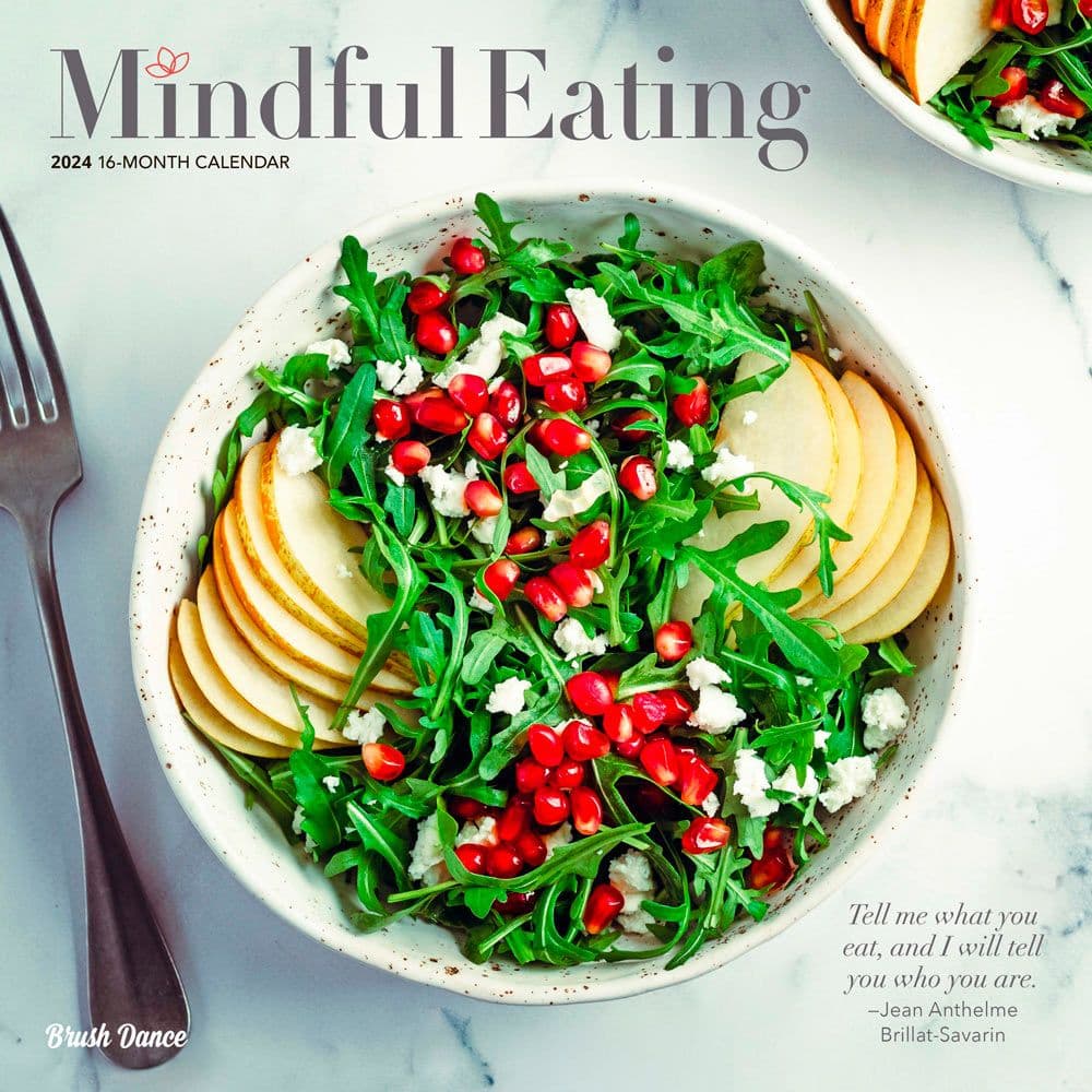 Mindful Eating 2024 Wall Calendar Main Product Image width=&quot;1000&quot; height=&quot;1000&quot;