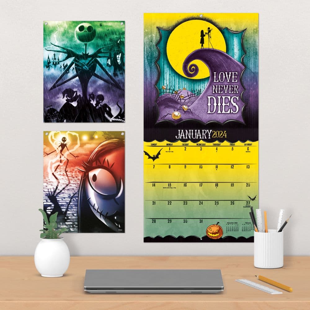 Nightmare Before Collectors Edition 2024 Wall Calendar