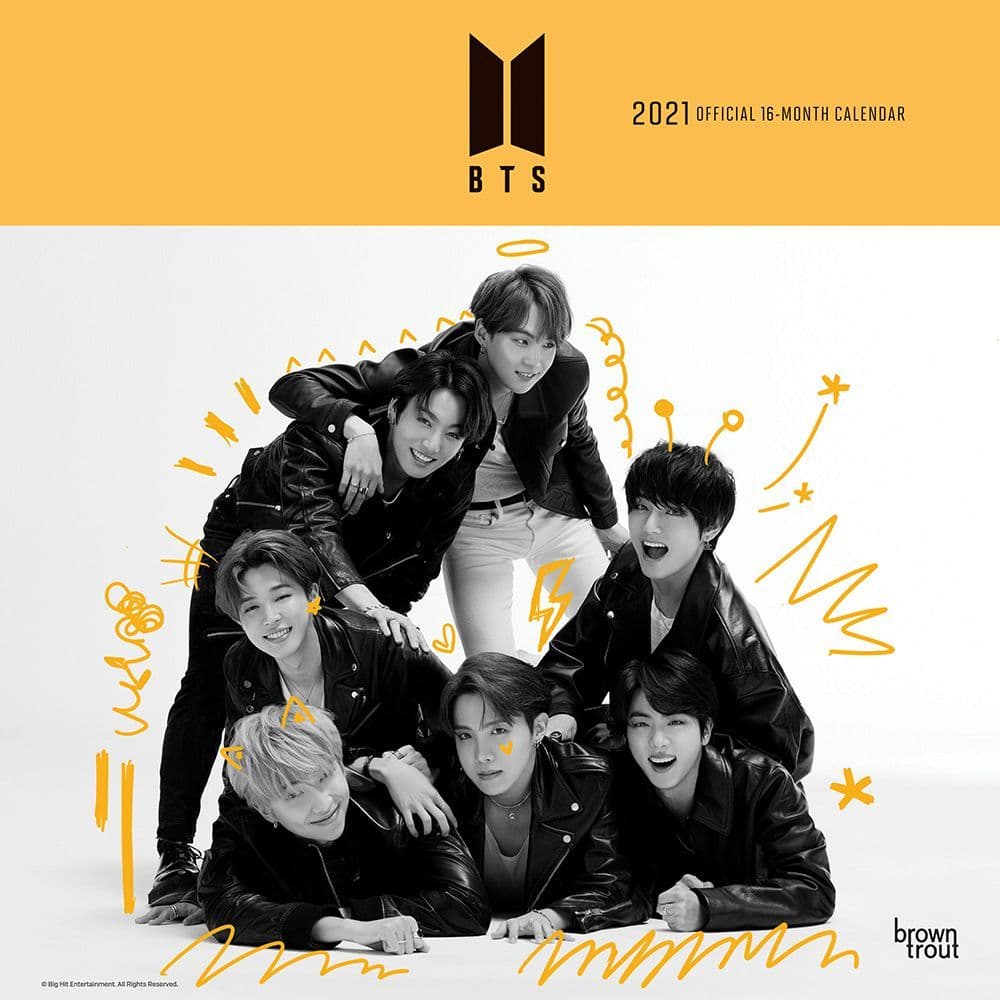BTS Wall Calendar