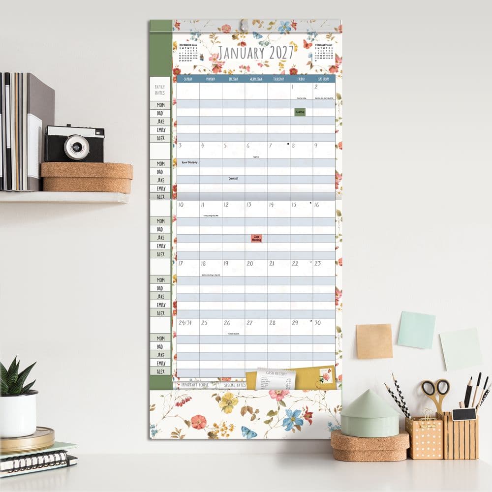Watercolor Wonder 2027 Plan It Wall Calendar by Lisa Audit Fifth Alternate Image