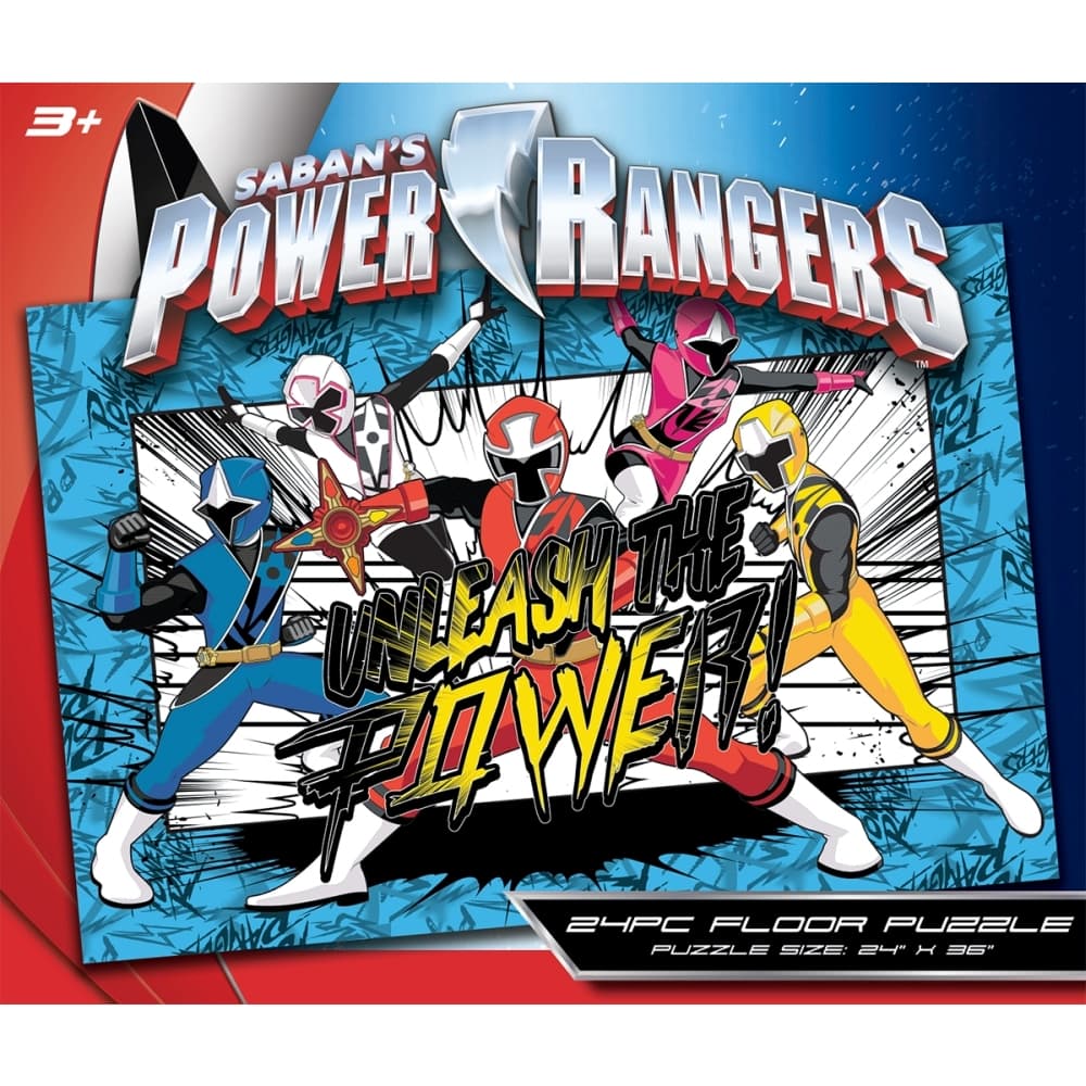 Power Rangers 24 Piece Puzzle Main Image
