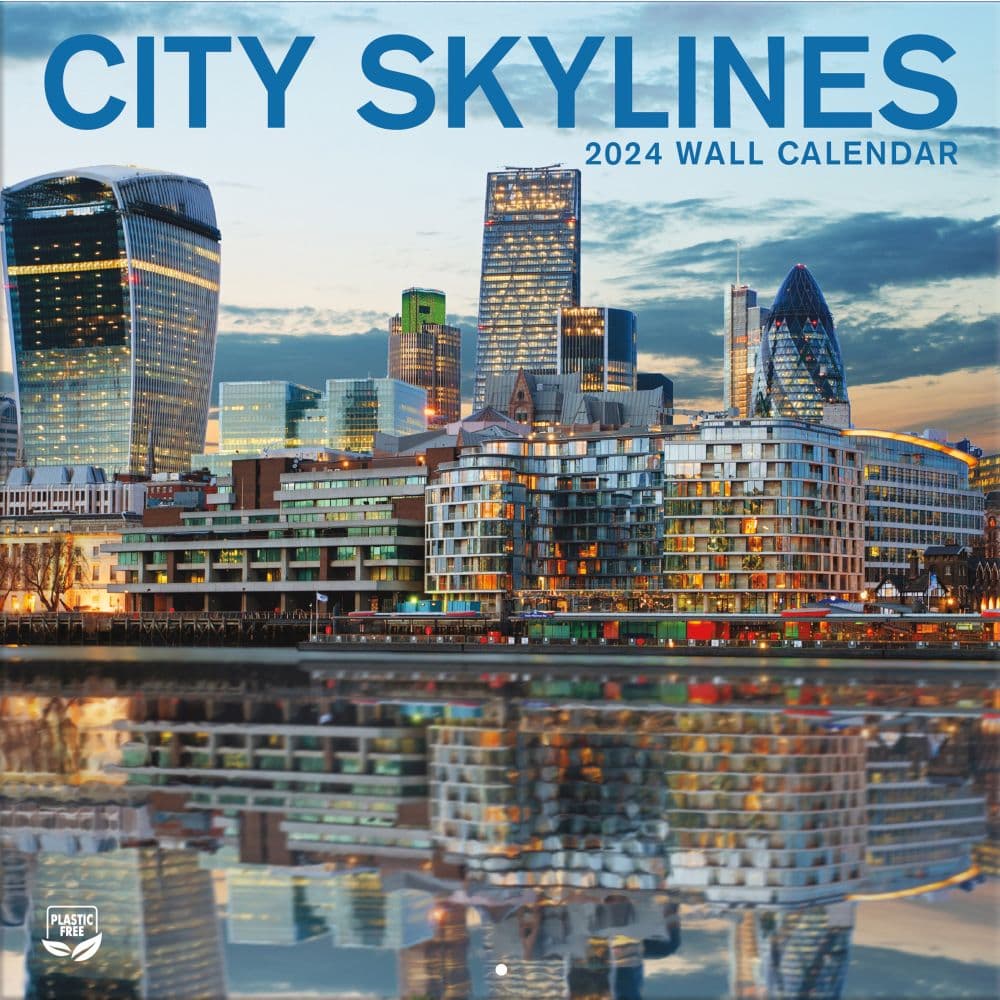 City Skylines 2024 Wall Calendar Main Image