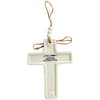 image Little Blessings Ceramic Cross with Charm Alternate Image 1