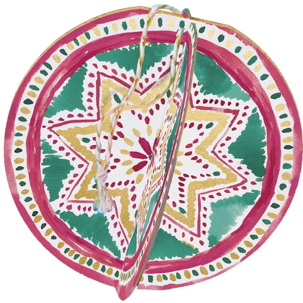 Christmas Star Ornament Christmas Card by Barbra Ignatiev Alternate Image 3