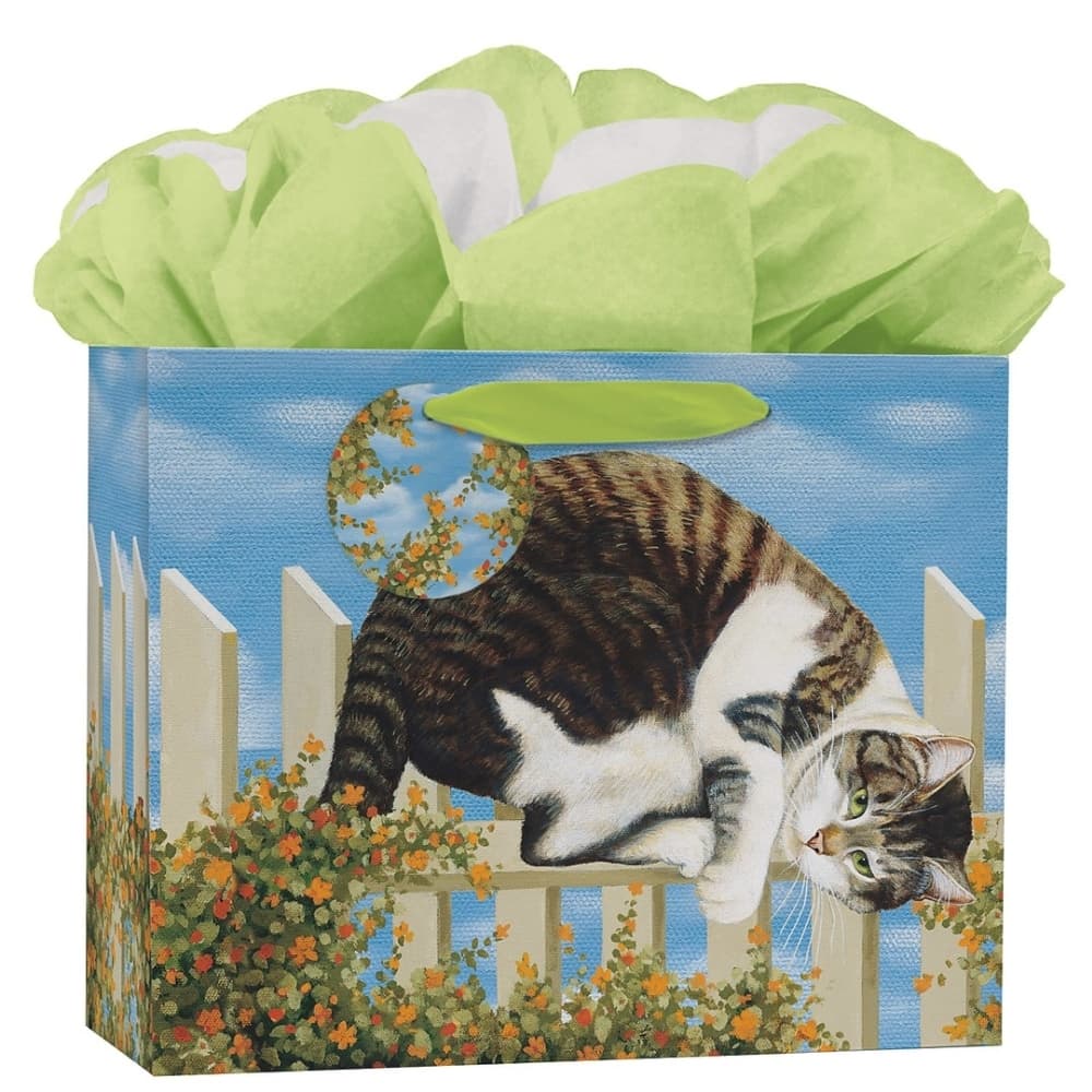 American Cat Medium GoGo Gift Bag by Lowell Herrero