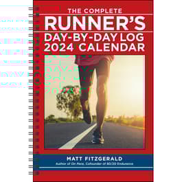 Complete Runner's Day-By-Day Log 2024 Softcover Engagement Calendar