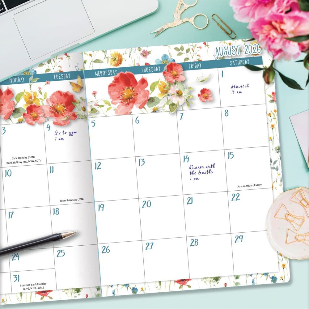 Watercolor Wonder 2027 Monthly Planner by Lisa Audit Fifth Alternate Image