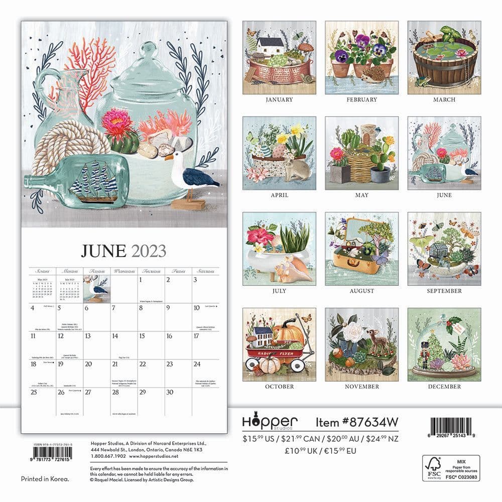 Its a Small World Hopper 2023 Wall Calendar - Calendars.com
