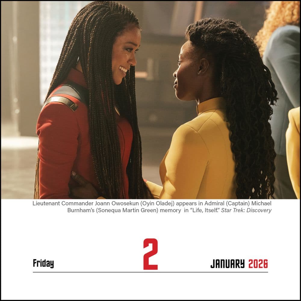 Star Trek 2026 Desk Calendar Second Alternate Image