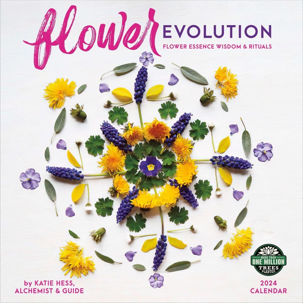 Flower Rituals 2024 Wall Calendar Main Image