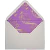 image Purple Orchid Thank You Card Alt3