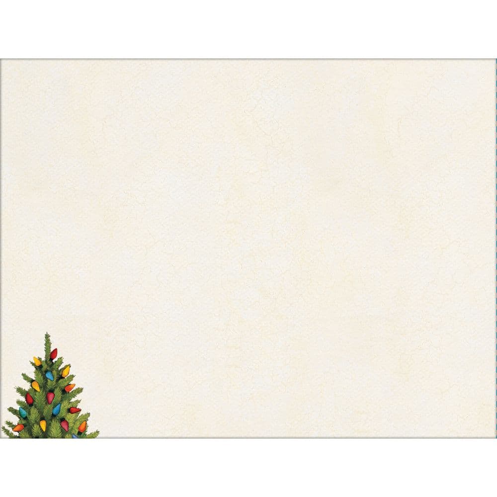 Stringing Lights Boxed Christmas Cards by Lowell Herrero Third Alternate Image