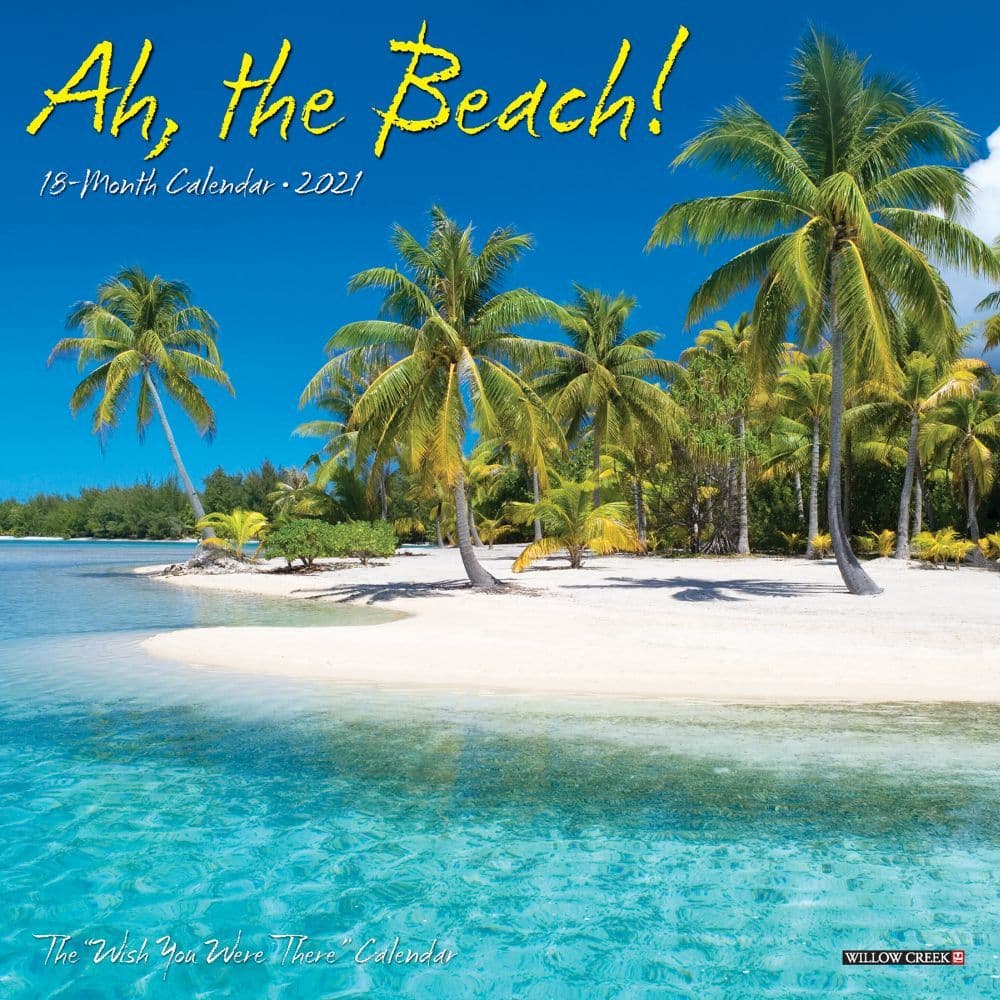 33 Best 2021 Beach Calendars - Calendar Buy