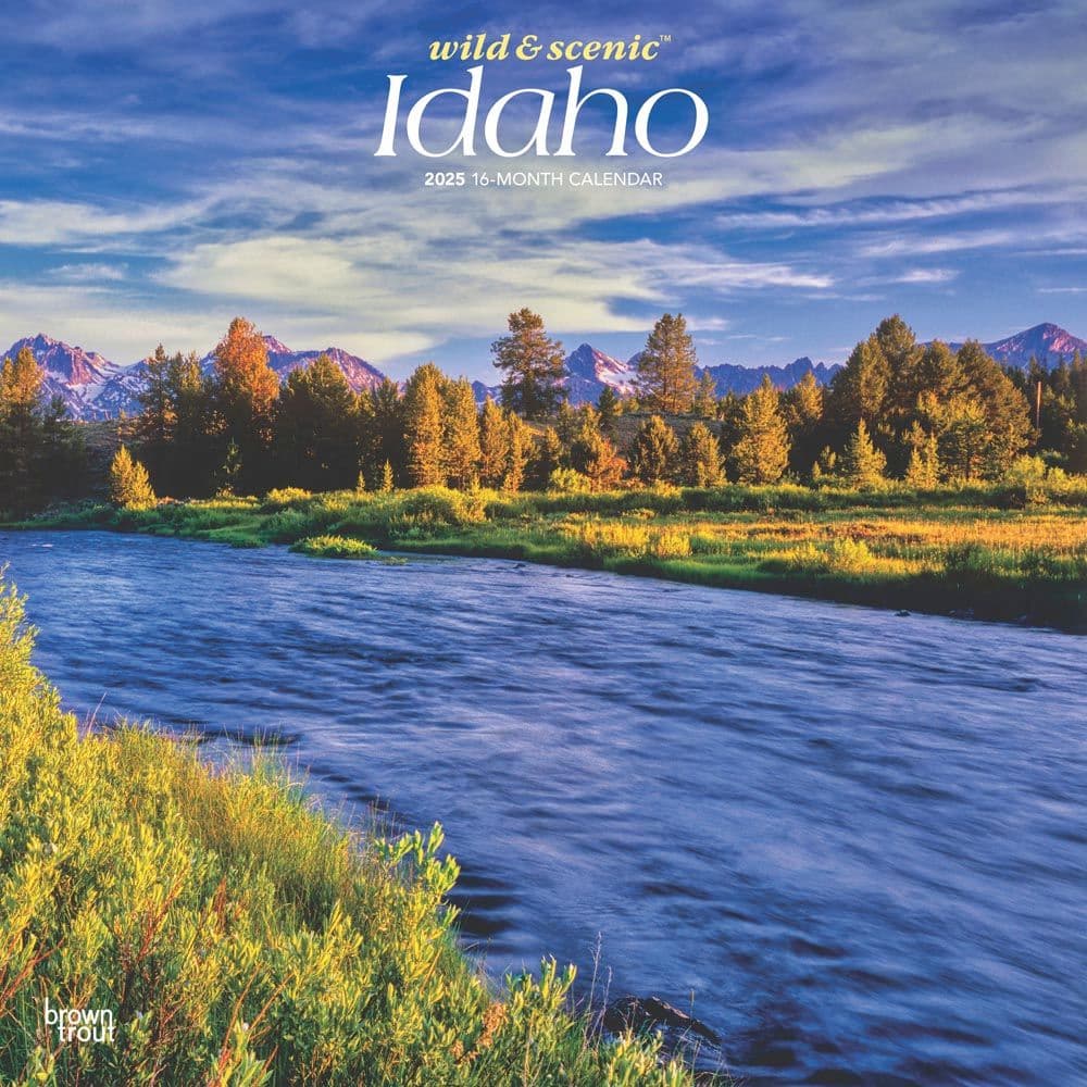 Idaho Wild and Scenic 2025 Wall Calendar Main Image