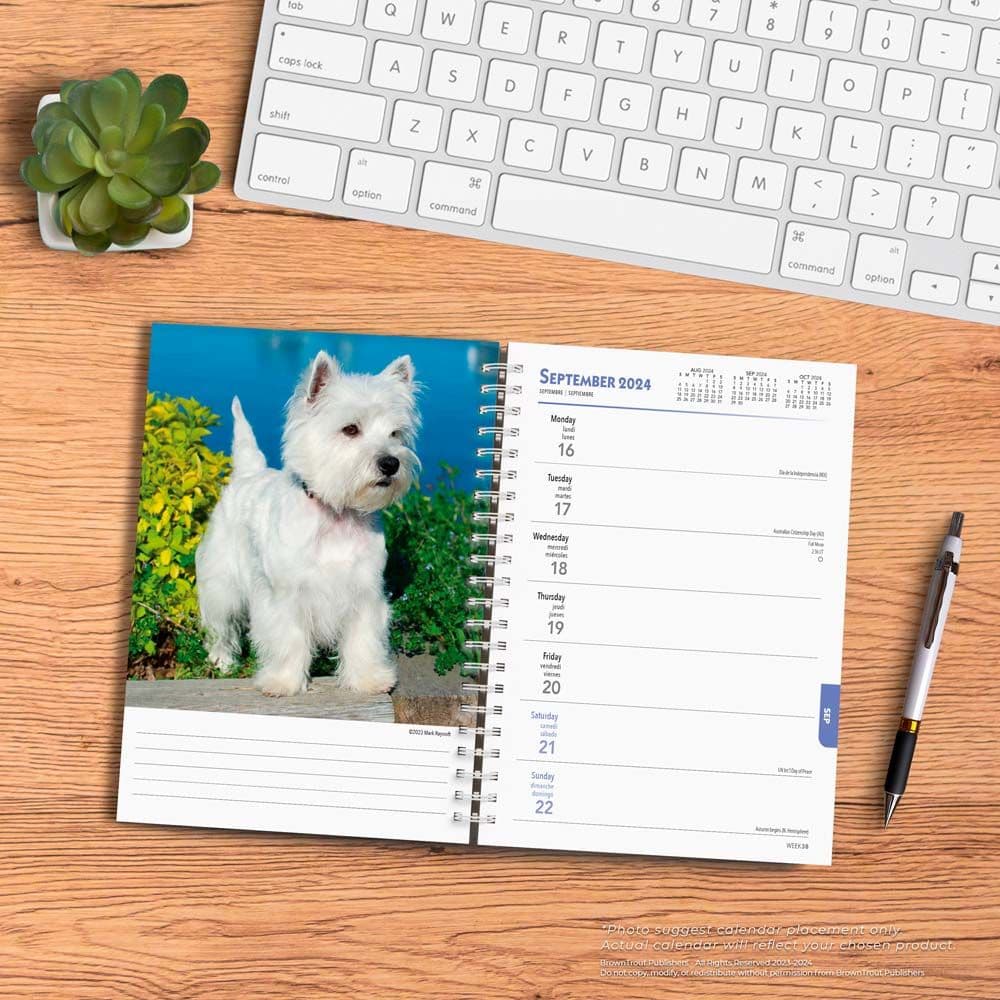 West Highland White Terriers 2024 Planner Second Alternate Image width=&quot;1000&quot; height=&quot;1000&quot;