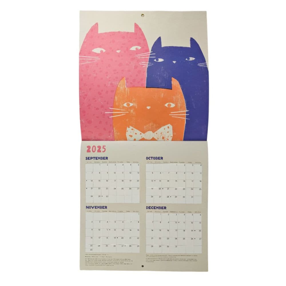 Funky Cats 2026 Wall Calendar Second Alternate Image