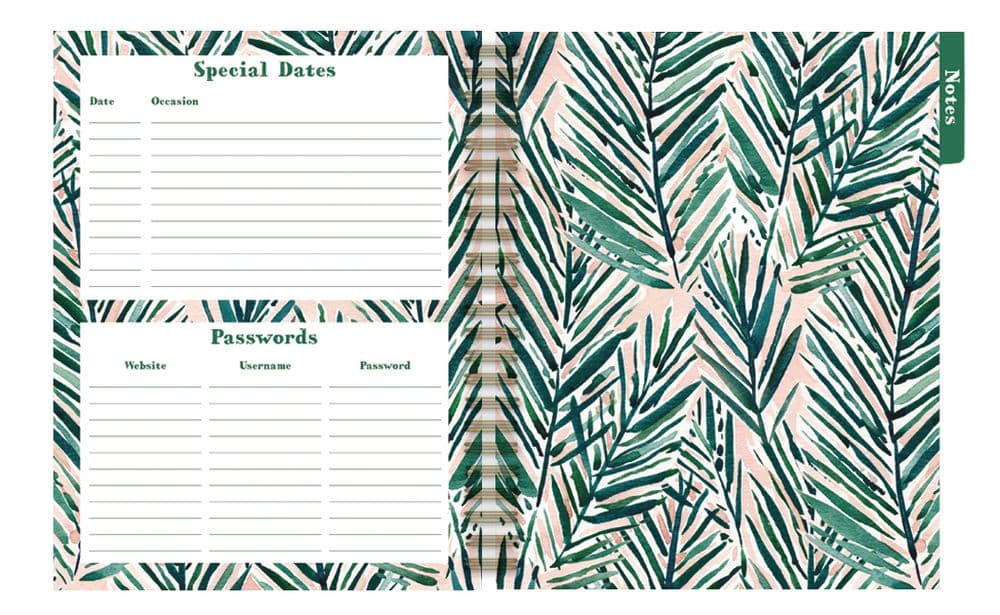 Tropical Blush Planning Journal by Barbra Ignatiev Alternate Image 2