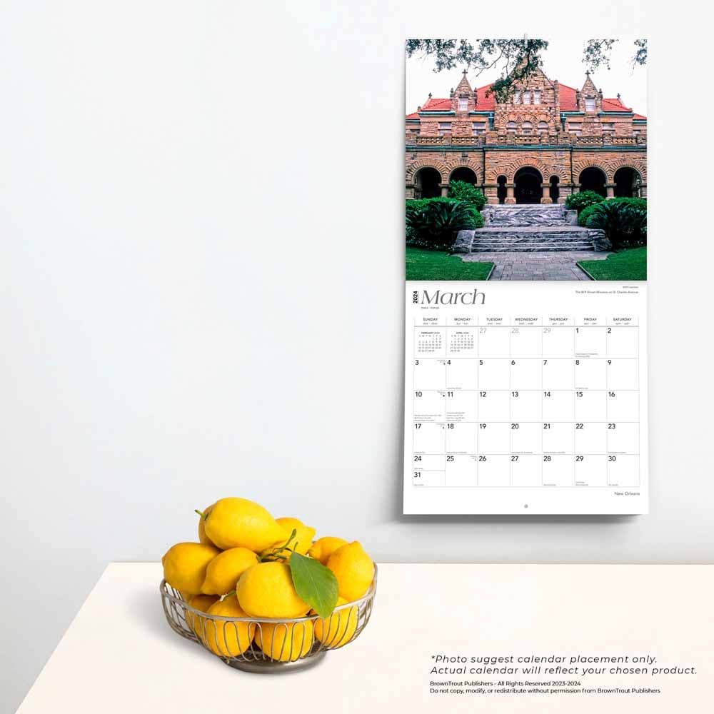 New Orleans 2025 Wall Calendar