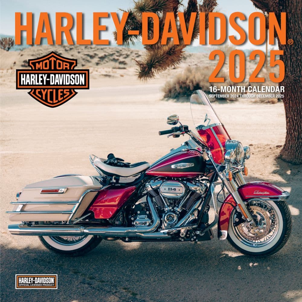 HarleyDavidson Girl Calendar 2025 Estell Sorcha