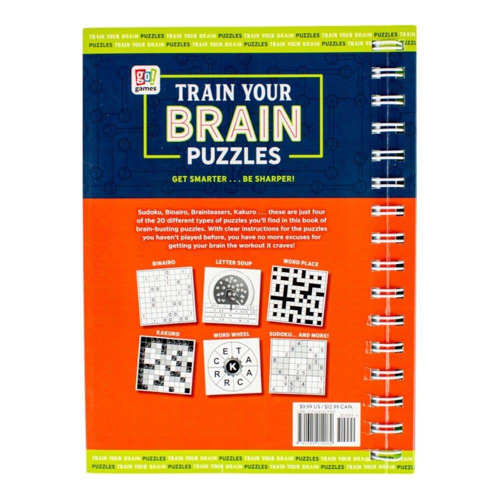 Go!Games Train Your Brain Puzzle Book First Alternate Image