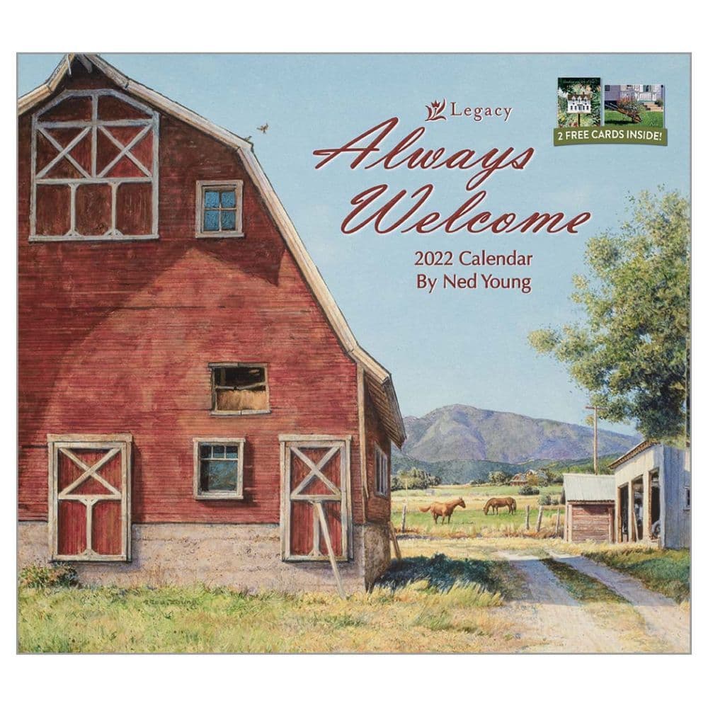 Always Welcome 2022 Wall Calendar