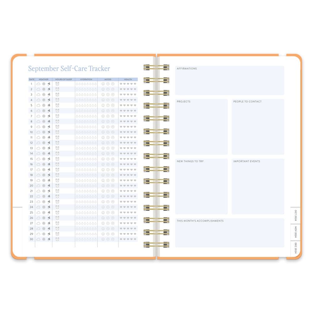 Aglow SelfCare 2024 Planner
