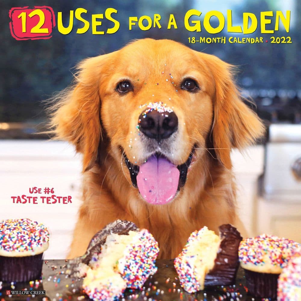 Golden 12 Uses 2022 Wall Calendar